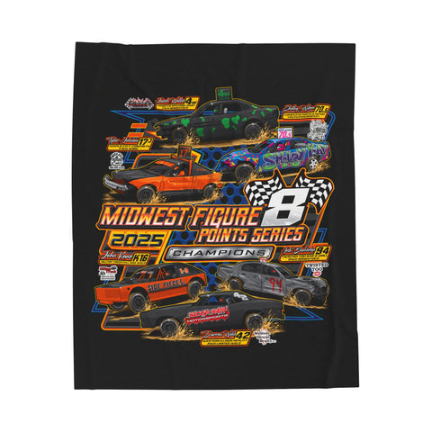 Midwest Figure 8 | 2025 | Plush Blanket