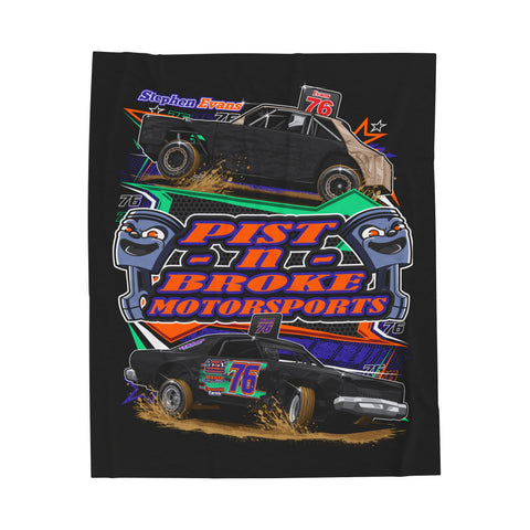 Pist-N-Broke Motorsports | 2025 | Plush Blanket