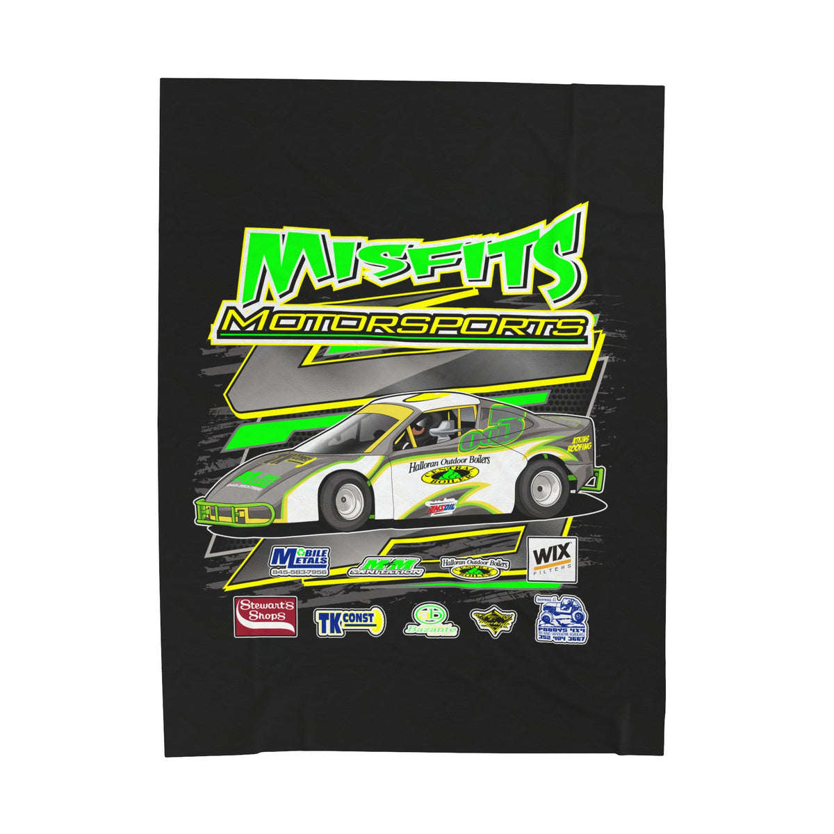 Misfits Motorsports | 2024 | Plush Blanket – Five Star Racewear