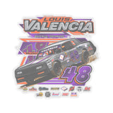 Louis Valencia | 2026 | Kiss-Cut Vinyl Decal 2