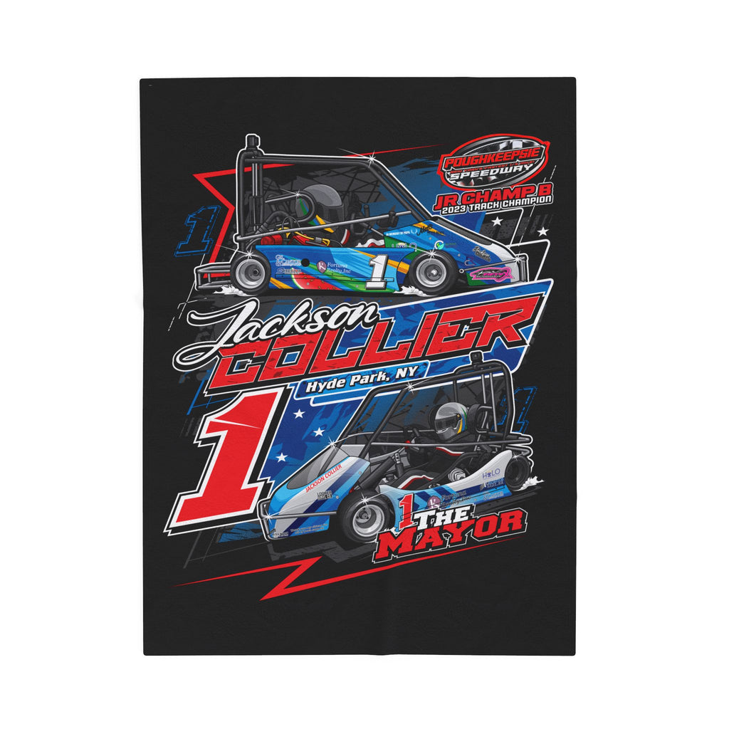Jackson Collier Racing Jackson Collier | 2025 | Plush Blanket – Five Star Racewear