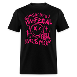 Feral Race Mom Pink | FSR Merch | Adult Shirt - black