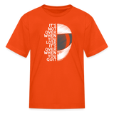 It's Not Over | Youth T-Shirt - orange