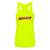 Jeff Hall | 2025 | Women’s Racerback Tank - neon yellow