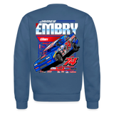 James Embry | Embry Racing | 2026 | Adult Crewneck Sweatshirt - indigo blue