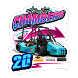 Payton Chambers | 2025 |  Kiss-Cut Vinyl Decal 2 - white matte