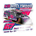 Braiden Keller | 2025 |  Kiss-Cut Vinyl Decal 2 - transparent glossy