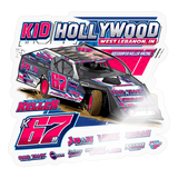 Braiden Keller | 2025 |  Kiss-Cut Vinyl Decal 2 - transparent glossy