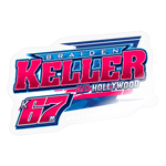 Braiden Keller | 2025 |  Kiss-Cut Vinyl Decal - transparent glossy