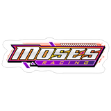 Moses Racing | 2026 | Kiss-Cut Vinyl Decal - white matte