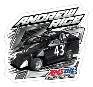 Andrew Rice | 2024 | Kiss-Cut Vinyl Decal 2