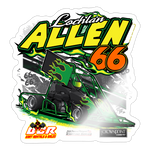 Lochlan Allen | 2025 |  Kiss-Cut Vinyl Decal 2 - white glossy