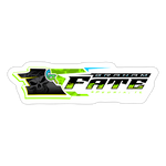 Graham Fate | 2025 |  Kiss-Cut Vinyl Decal - white matte