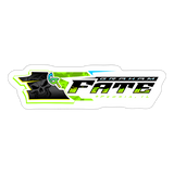 Graham Fate | 2025 |  Kiss-Cut Vinyl Decal - white matte