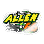 Lochlan Allen | 2025 |  Kiss-Cut Vinyl Decal - white glossy