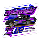 Dylan Murray | 2025 |  Kiss-Cut Vinyl Decal 2 - white matte