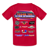 Pist-N-Broke Motorsports | 2025 | Youth T-Shirt - red