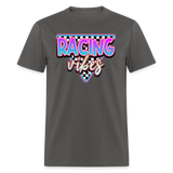 Racing Vibes | Adult T-Shirt - charcoal