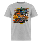 Midwest Figure 8 | 2025 | Adult T-Shirt (Front Only) - heather gray