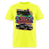 Pist-N-Broke Motorsports | 2025 | Adult T-Shirt - safety green