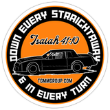 Tim Garrison | 2023 | Kiss-Cut Vinyl Decal 2 - white matte