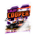 Colby Cooper | 2025 |  Kiss-Cut Vinyl Decal 2 - transparent glossy