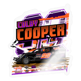 Colby Cooper | 2025 |  Kiss-Cut Vinyl Decal 2 - transparent glossy