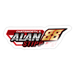 Alan Stipp | 2025 |  Kiss-Cut Vinyl Decal - white glossy