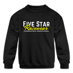 Five Star Racewear | Youth Crewneck Sweatshirt - black