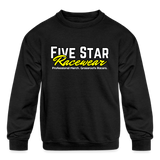 Five Star Racewear | Youth Crewneck Sweatshirt - black