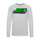 Cliff Pierce | 2024 | Men's LS T-Shirt - heather gray