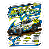Seth Martin | 2026 | Kiss-Cut Vinyl Decal 2 - white matte