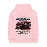 Braxton Berg | 2025 | Youth Hoodie - pink