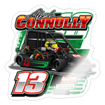 Abel Connolly | 2025 |  Kiss-Cut Vinyl Decal 2 - white glossy