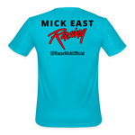 Mick East | 2025 | Men’s Moisture Wicking Performance T-Shirt 2 - turquoise