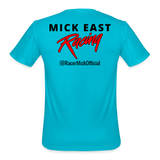 Mick East | 2025 | Men’s Moisture Wicking Performance T-Shirt 2 - turquoise