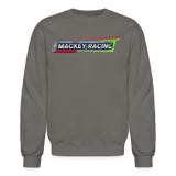 Mackey Racing | 2025 | Adult Crewneck Sweatshirt - asphalt gray
