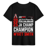 Wyatt Smith | Champion | 2025 | Youth T-Shirt - black