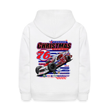 Connor Christmas | 2026 | Youth Hoodie - white