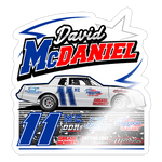 David McDaniel | 2025 | Kiss-Cut Vinyl Decal 2 - white glossy