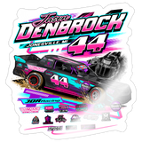 Jason Denbrock | 2026 | Kiss-Cut Vinyl Decal 2 - white glossy