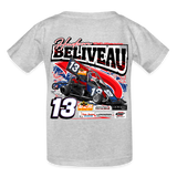 Hudson Beliveau | 2025 | Youth T-Shirt - heather gray