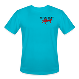 Mick East | 2025 | Men’s Moisture Wicking Performance T-Shirt 2 - turquoise