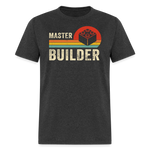 Master Builder Brick Building Game Shirt - heather black