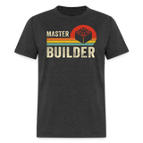 Master Builder Brick Building Game Shirt - heather black