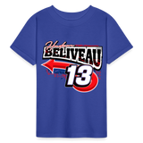 Hudson Beliveau | 2025 | Youth T-Shirt - royal blue