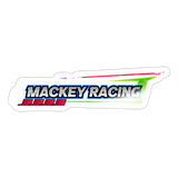 Mackey Racing | 2025 |  Kiss-Cut Vinyl Decal - white glossy