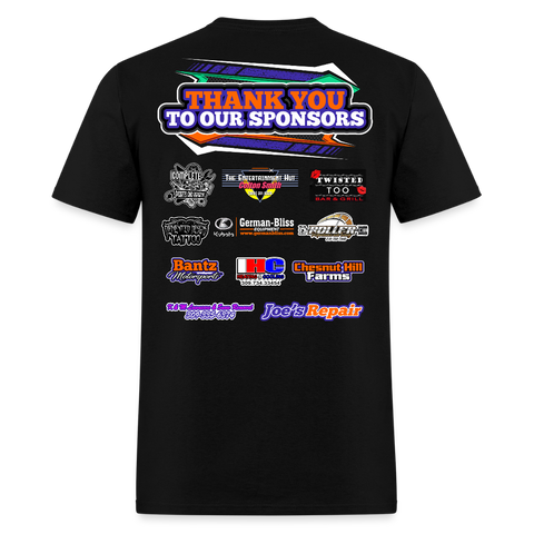 Pist-N-Broke Motorsports | 2025 | Adult T-Shirt - black