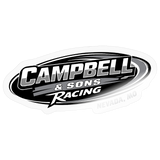 Campbell & Sons Racing | 2026 | Kiss-Cut Vinyl Decal - transparent glossy
