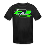 C & S Racing | 2026 | Kids' Moisture Wicking Performance T-Shirt - black
